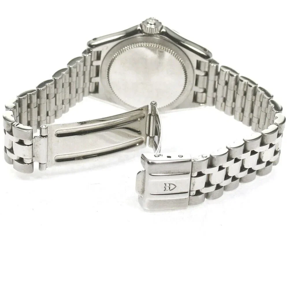 TUDOR Monarch 15810 Diamond bezel 10P White Dial Quartz Ladies Watch_826063